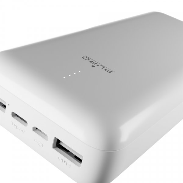 Puro Powerbank Daily 20 Valkoinen