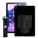 Armor-X Lenovo Tab M10 (3. sukupolvi) TB328 Suojakuori Kulmasuojus Käsiremmi Jalusta X-Mount