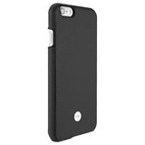 Just Mobile iPhone 6/6s kuori Quattro Back nahka musta