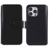 Nordic Covers iPhone 14 Pro -suojakuori Essential Leather Raven Black