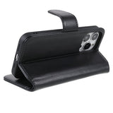 Nordic Covers iPhone 14 Pro -suojakuori Essential Leather Raven Black
