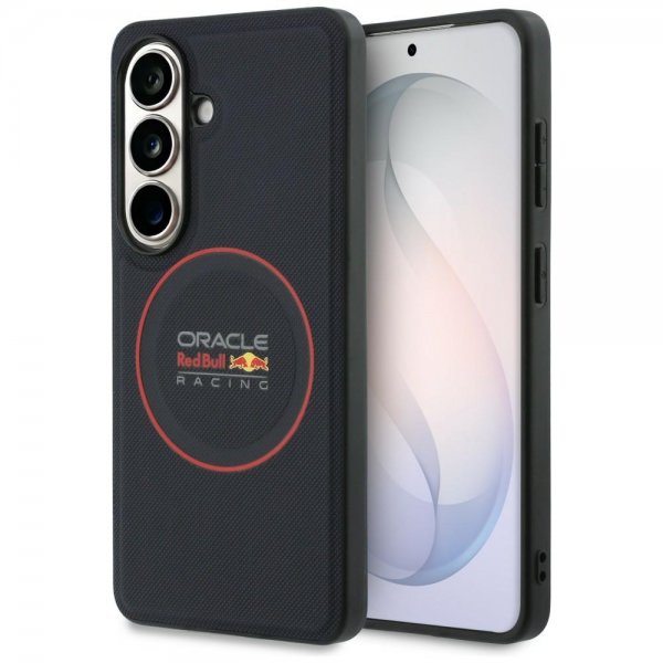 Red Bull Samsung Galaxy S26 Plus -kuori, verkkokuvioitu rengas MagSafe, sininen