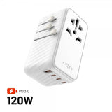 Kiinteä matkalaturi Voyager World Adapter 120W