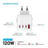 Kiinteä matkalaturi Voyager World Adapter 120W