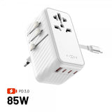Kiinteä matkalaturi Voyager World Adapter 85W