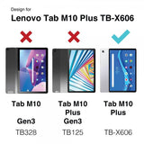 Armor-X Lenovo Tab M10 Plus TB-X606F Kotelo Sadetiivis Iskunkestävä Suojakuori Käsiremmi Jalusta
