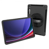 Armor-X Samsung Galaxy Tab S9 Ultra Kuori Vedenkestävä Iskunkestävä Kotelo Käsihihna Jalusta