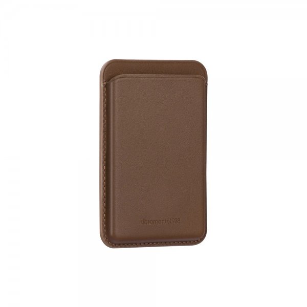dbramante1928 Korttikotelo Nahkalompakko MagSafe Dark Tan