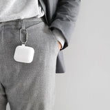 KeyBudz AirPods (1/2) Suojakuori PodSkinz KeyChain Series Valkoinen