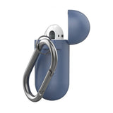 KeyBudz AirPods (1/2) -suojakotelo PodSkinz KeyChain Series, koboltinsininen