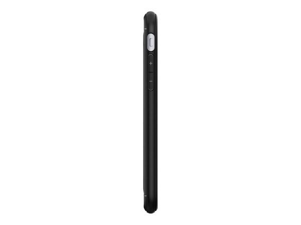Spigen iPhone 7/8/SE kuori, Rugged Armor, mattamusta