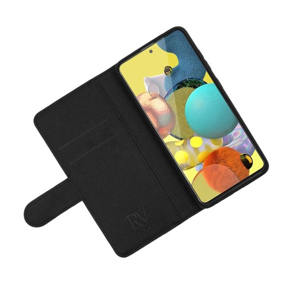 Rvelon Samsung Galaxy A52/A52s 5G Kotelo Magneettinen Irrotettava Kuori Musta