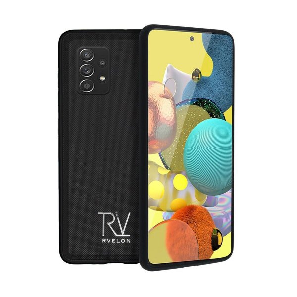 Rvelon Samsung Galaxy A52/A52s 5G Kotelo Magneettinen Irrotettava Kuori Musta