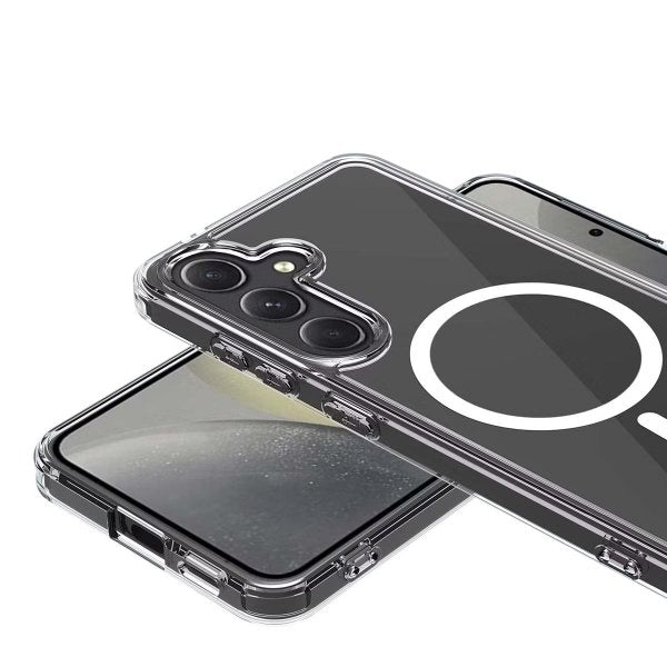 Rvelon Samsung Galaxy S24 FE Kuori MagSafe Läpinäkyvä