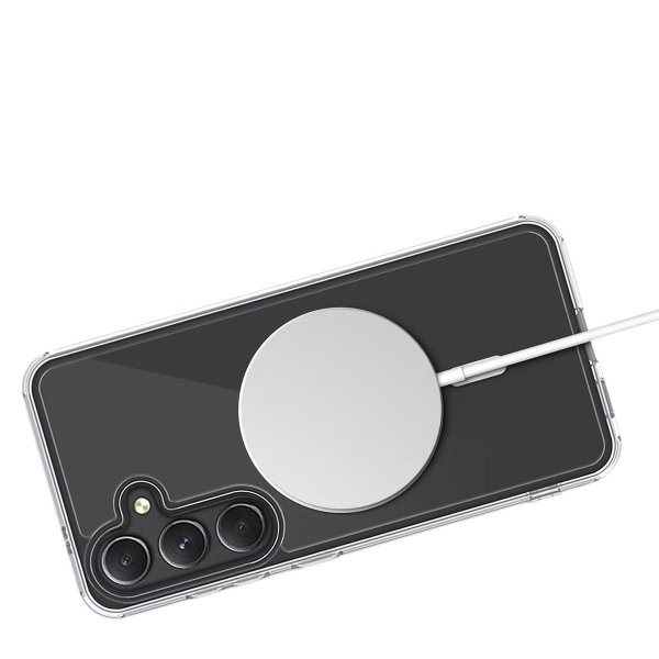 Rvelon Samsung Galaxy S24 FE Kuori MagSafe Läpinäkyvä