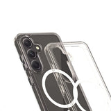 Rvelon Samsung Galaxy S25 -suojakuori TPU MagSafe Läpinäkyvä