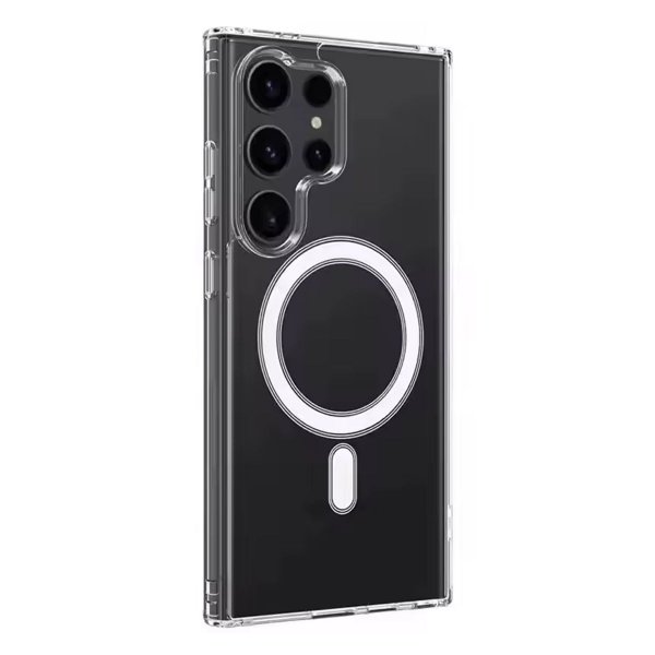 Rvelon Samsung Galaxy S25 Ultra Kuori TPU MagSafe Läpinäkyvä