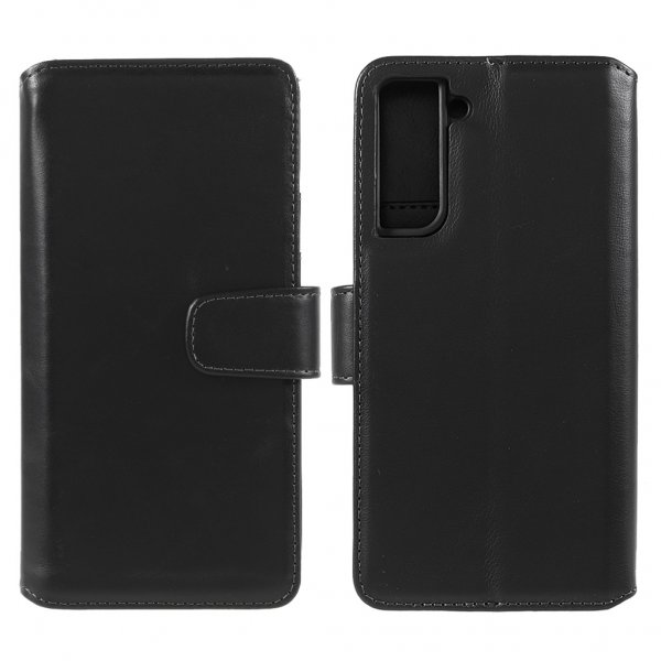 Nordic Covers Samsung Galaxy S22 Essential Leather -suojakotelo, Raven Black