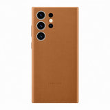 Samsung Alkuperäinen Galaxy S23 Ultra Kotelo Nahkakuori Kameli