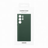 Samsung Original Galaxy S23 Ultra -nahkakotelo, vihreä