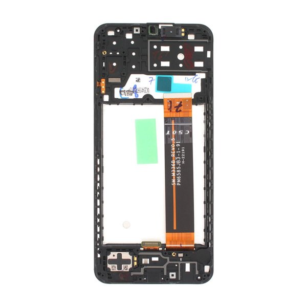 Samsung A13 2022 LCD-näyttö ja näyttö, alkuperäinen - Musta