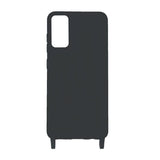 Samsung Galaxy S20 Suojakuori Silikonia Kaulanauhalla Musta