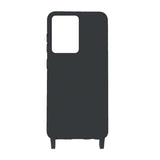 Samsung Galaxy S20 Ultra Silikonikuori Kaulanauhalla Musta