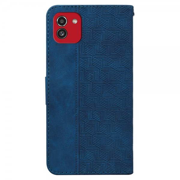 Samsung Galaxy A03 Kuoret Kuvioitu Sininen