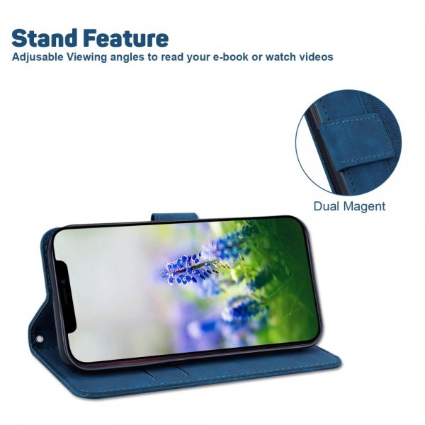Samsung Galaxy A03 Kuoret Kuvioitu Sininen