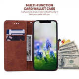 Samsung Galaxy A03 Kuviollinen ruskea kotelo