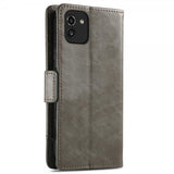Samsung Galaxy A03 Suojakuori Stripe Harmaa