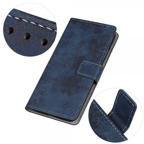 Samsung Galaxy A03 Vintage Sininen Kotelo