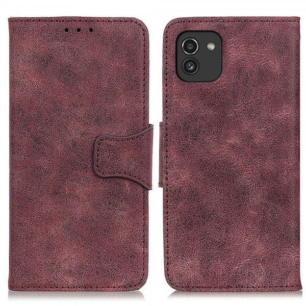 Samsung Galaxy A03 Vintage Viininpunainen Suojakuori