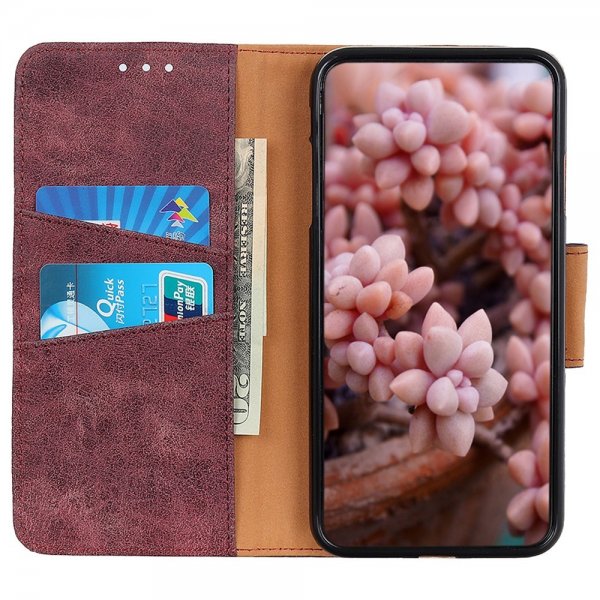 Samsung Galaxy A03 Vintage Viininpunainen Suojakuori