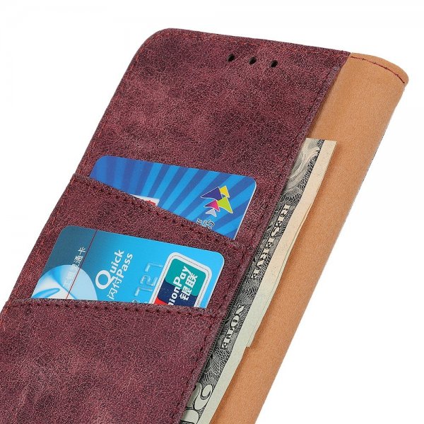 Samsung Galaxy A03 Vintage Viininpunainen Suojakuori