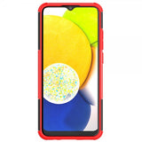 Samsung Galaxy A03 Kuori Rengaskuvio Jalustatoiminnolla Punainen