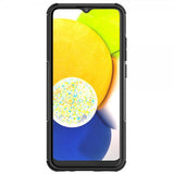 Samsung Galaxy A03 Kuori Rengaskuvio Jalustatoiminto Musta