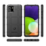 Samsung Galaxy A03 Kuori Ruutukuvio Musta