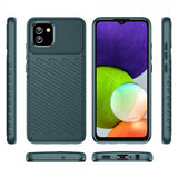 Samsung Galaxy A03 Suojakuori Thunder Series Vihreä
