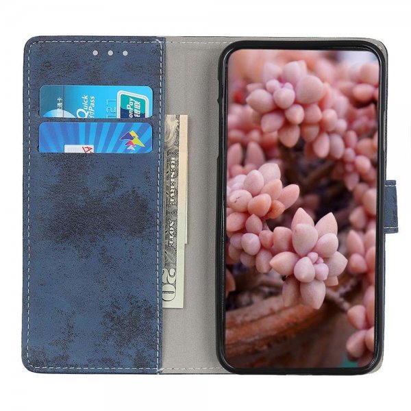 Samsung Galaxy A03s Suojakotelo Vintage Sininen