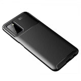 Samsung Galaxy A03s Kuoret Hiilikuitukuvio Musta