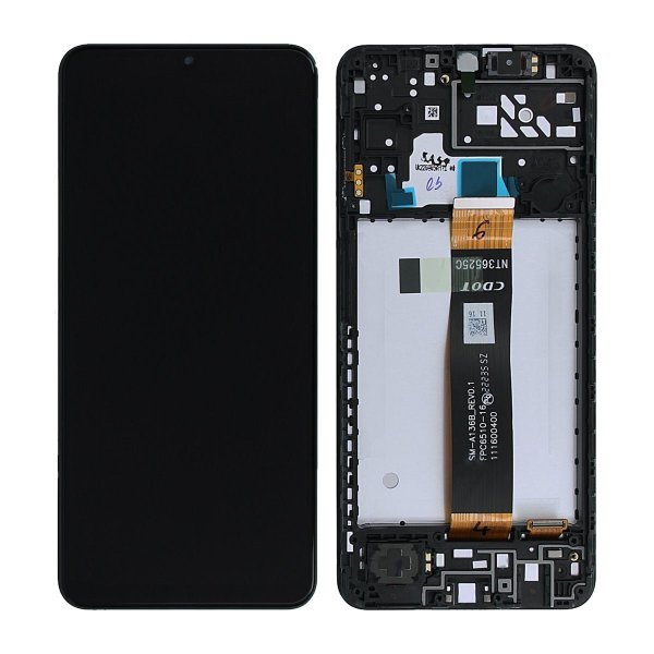 Samsung Galaxy A04s 2022 (SM-A047) Näyttö LCD-paneelilla Alkuperäinen - Musta