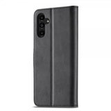 Lc.Imeeke Samsung Galaxy A04s/Galaxy A13 5G -suojakotelo, jossa korttipaikka ja jalustaominaisuus, musta