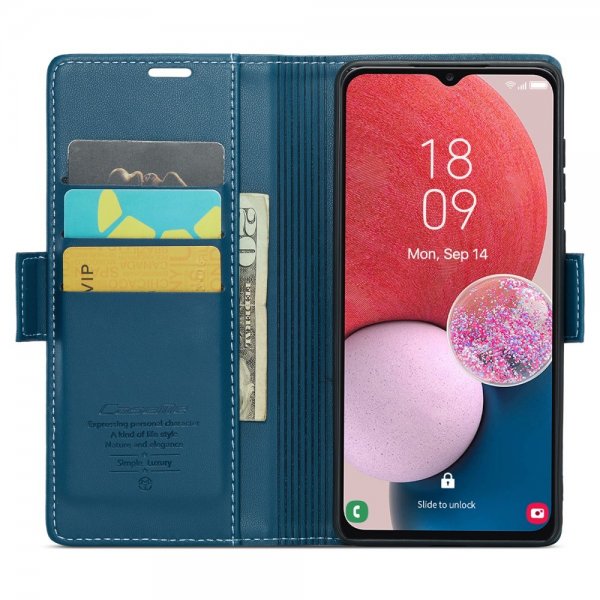 CaseMe Samsung Galaxy A04s/Galaxy A13 -kotelo 023-sarja Sininen