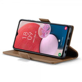 CaseMe Samsung Galaxy A04s/Galaxy A13 Suojakotelo 023-sarja Ruskea