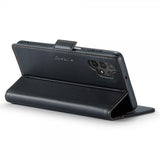CaseMe Samsung Galaxy A04s/Galaxy A13 Kotelo 023 Series Musta