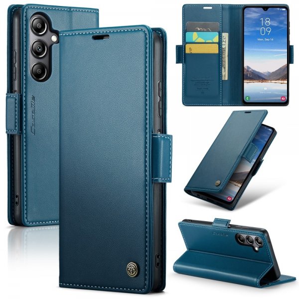 CaseMe Samsung Galaxy A05s Kotelo 023 Series Sininen