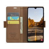 CaseMe Samsung Galaxy A05s -suojakotelo 023 Series, ruskea
