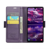 CaseMe Samsung Galaxy A05s -suojakotelo 023-sarja violetti
