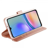 Vivanco Samsung Galaxy A05s -suojakotelo Classic Wallet ruusukulta